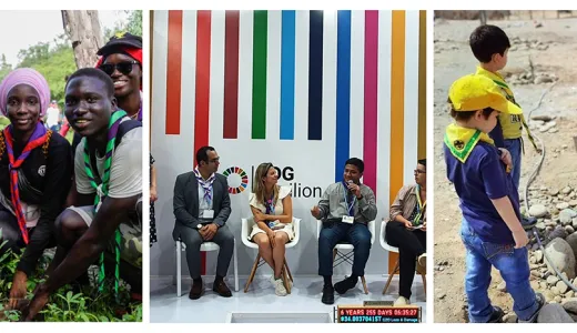 Scouts lead climate action & advocacy