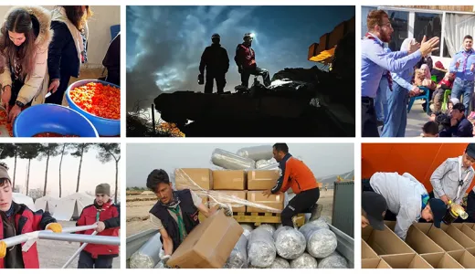  Sustained Scout response in Türkiye and Syria